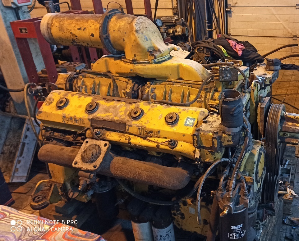 DETROIT 12V71 12v-71 7123-7000 - 엔진 기타 기계 용 : 사진 1 DETROIT 12V71 12v-71 7123-7000 - 엔진 기타 기계 용 : 사진 1