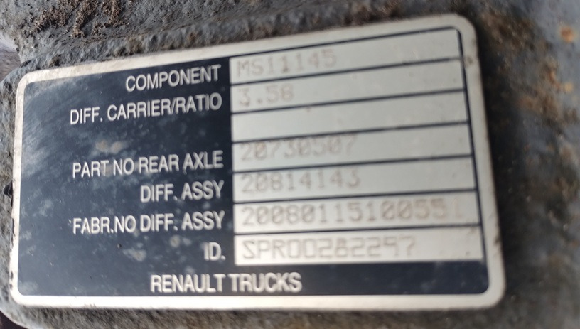 Główka Wkład Mostu RENAULT MIDLUM DXI VOLVO FL FE MS 11145 3.58 Differential - 차동기어 : 사진 1 Główka Wkład Mostu RENAULT MIDLUM DXI VOLVO FL FE MS 11145 3.58 Differential - 차동기어 : 사진 1