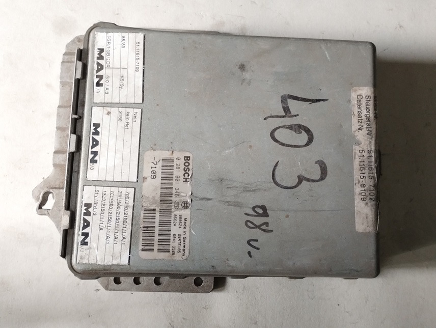 STEROWNIK SILNIKA MAN F2000 403 EDC 0281001346 7109 51116157109 - ECU : 사진 1 STEROWNIK SILNIKA MAN F2000 403 EDC 0281001346 7109 51116157109 - ECU : 사진 1
