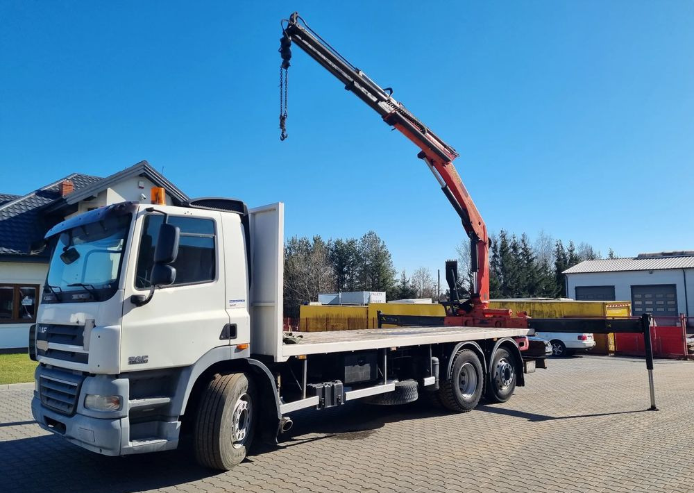 DAF CF 85 360 - 드롭사이드/ 플랫베드 트럭, 크레인 트럭 : 사진 1 DAF CF 85 360 - 드롭사이드/ 플랫베드 트럭, 크레인 트럭 : 사진 1