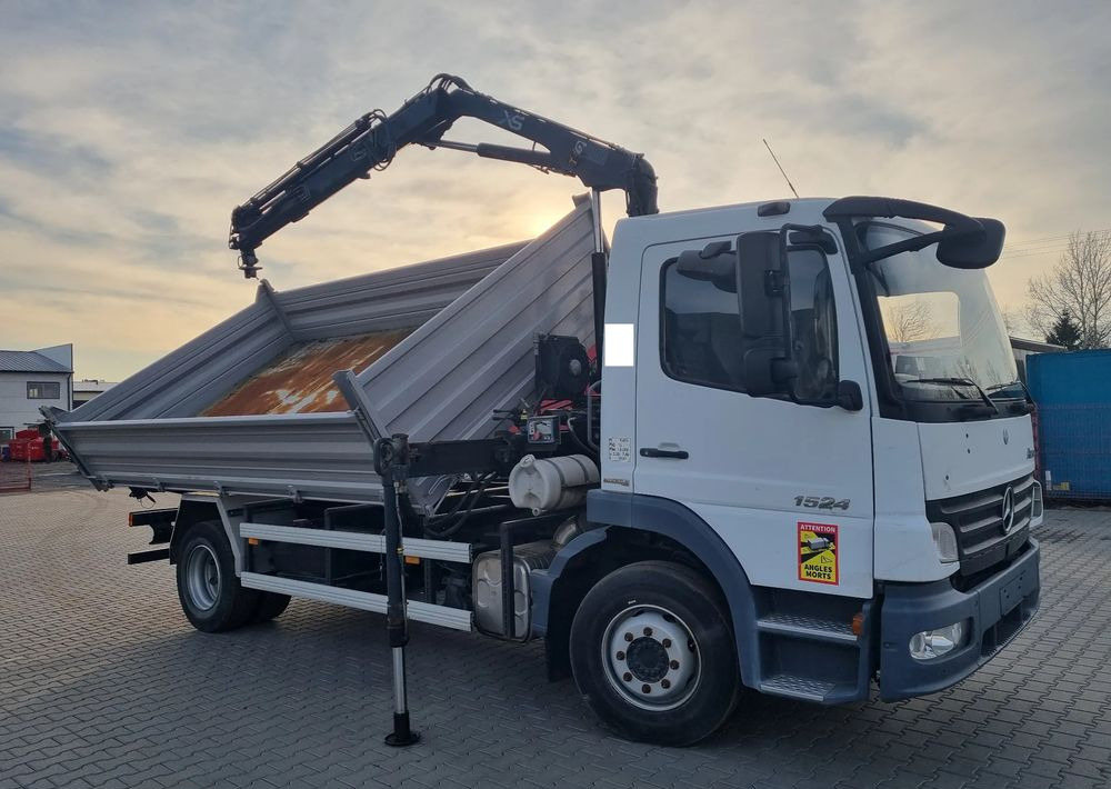 Mercedes-Benz Atego 1524 - 덤프트럭 : 사진 3 Mercedes-Benz Atego 1524 - 덤프트럭 : 사진 3