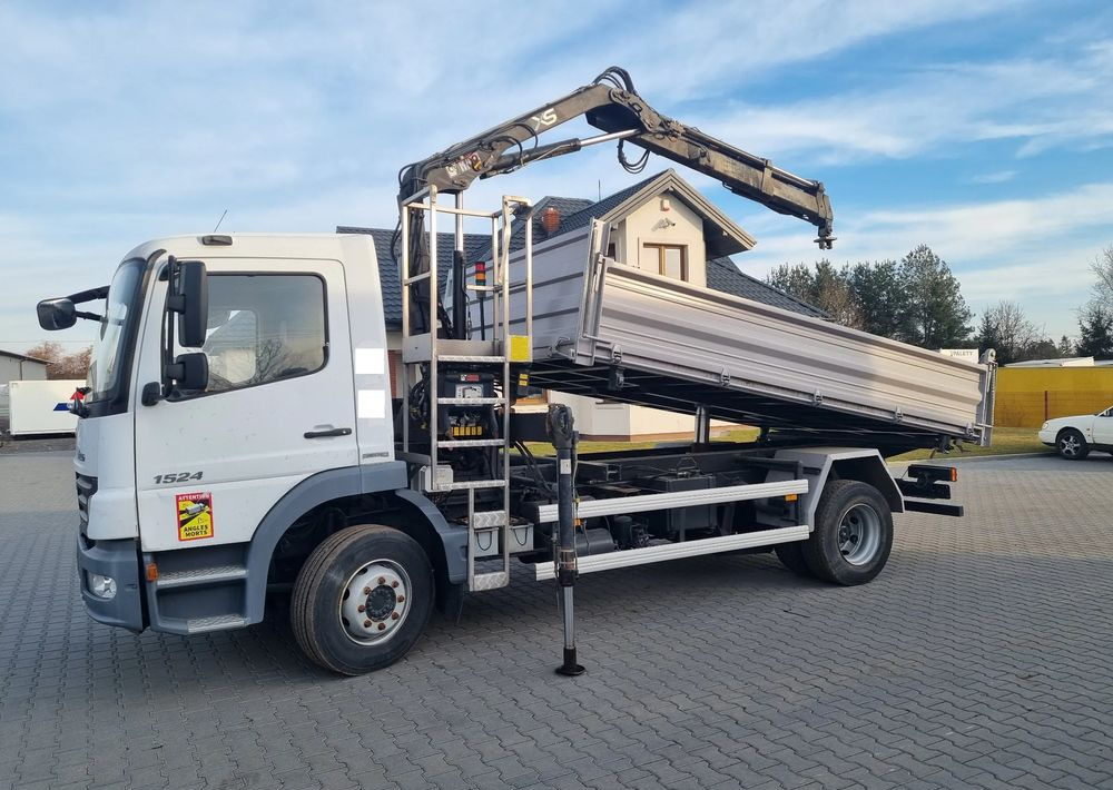 Mercedes-Benz Atego 1524 - 덤프트럭 : 사진 1 Mercedes-Benz Atego 1524 - 덤프트럭 : 사진 1