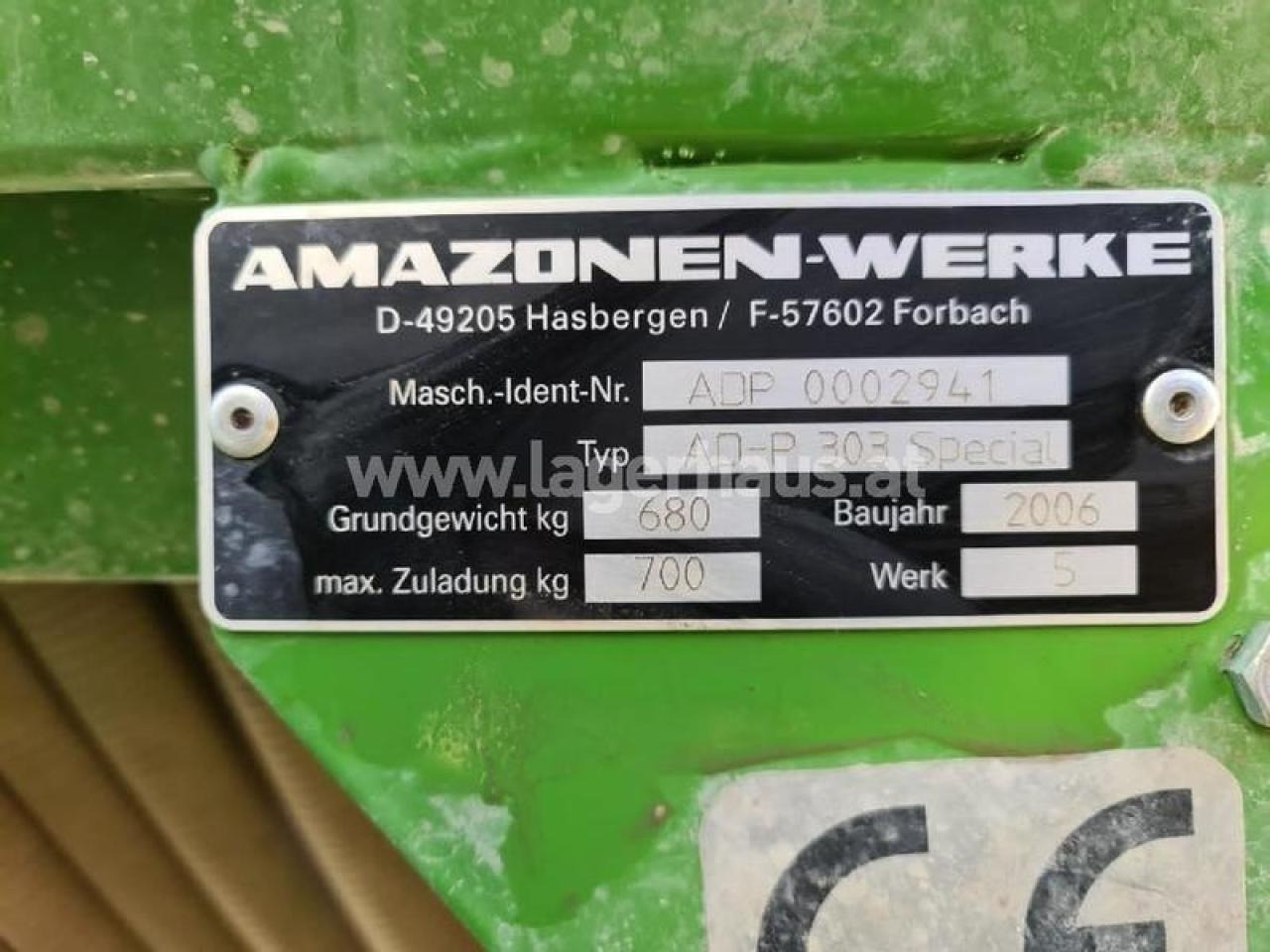 Amazone ad-p03 special privatvk - 파종기 : 사진 5 Amazone ad-p03 special privatvk - 파종기 : 사진 5