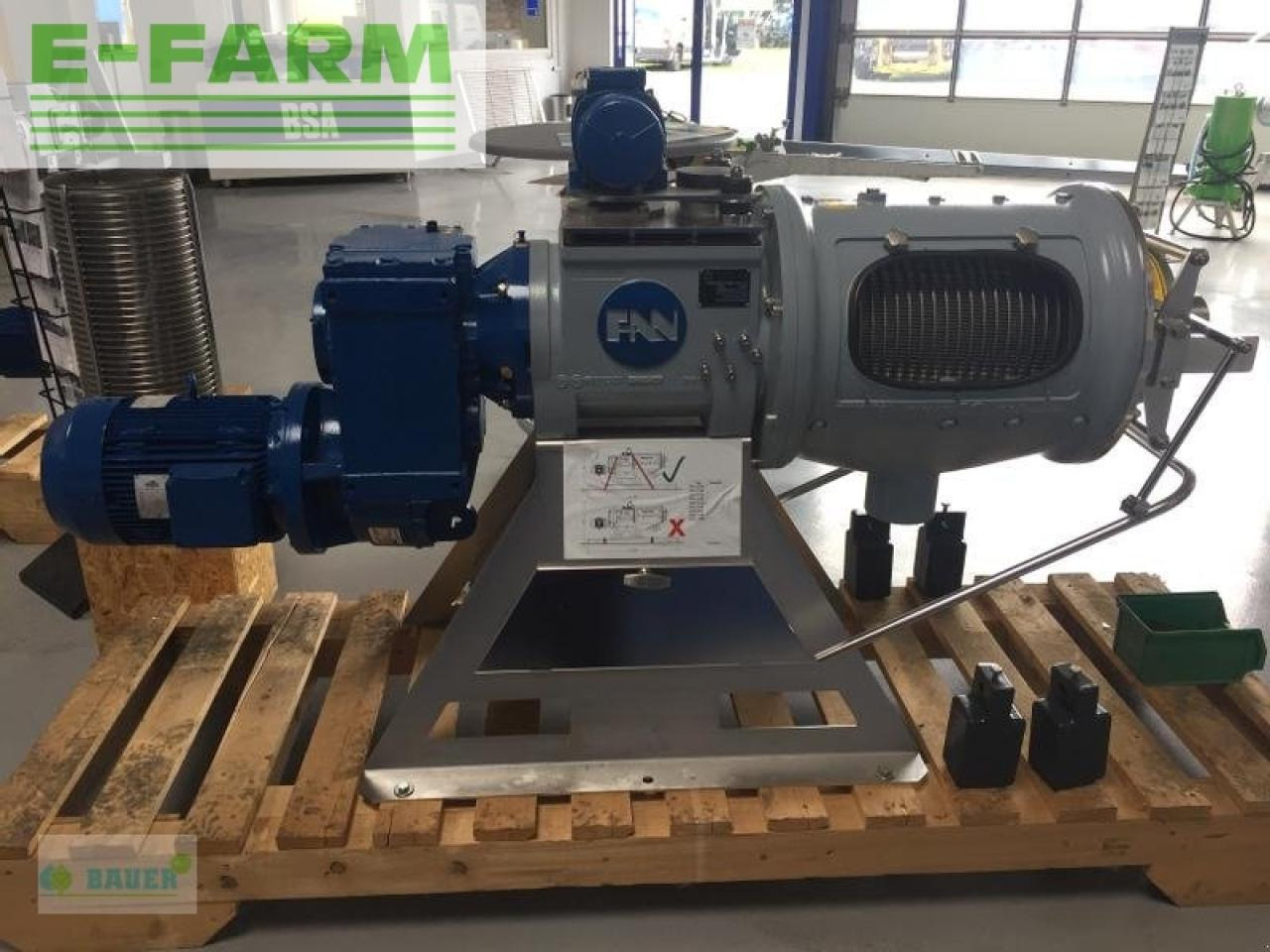 Bauer separator 3.2-520 - 시비 장비 : 사진 2 Bauer separator 3.2-520 - 시비 장비 : 사진 2