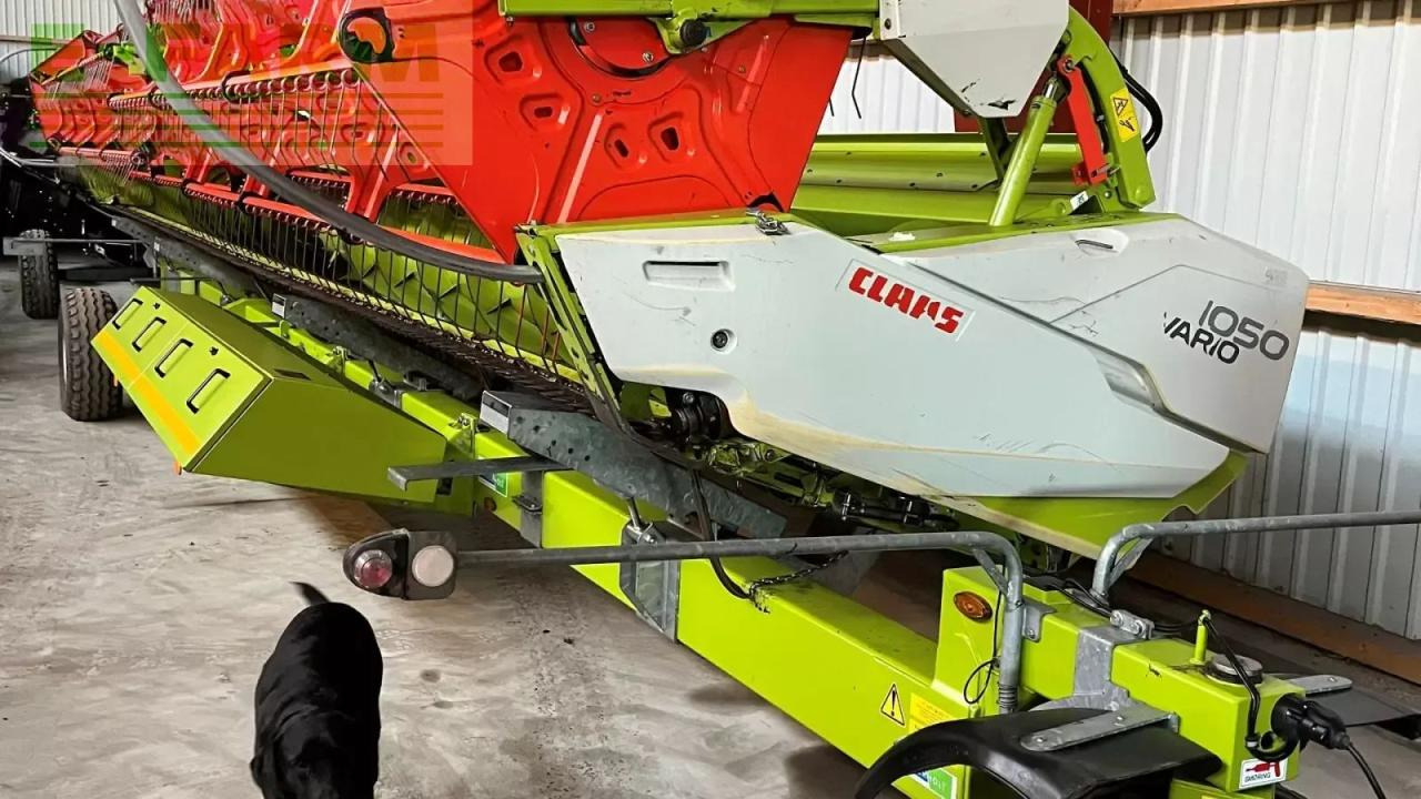 CLAAS 1050 skærebord m. vogn - 목초수확기 : 사진 1 CLAAS 1050 skærebord m. vogn - 목초수확기 : 사진 1