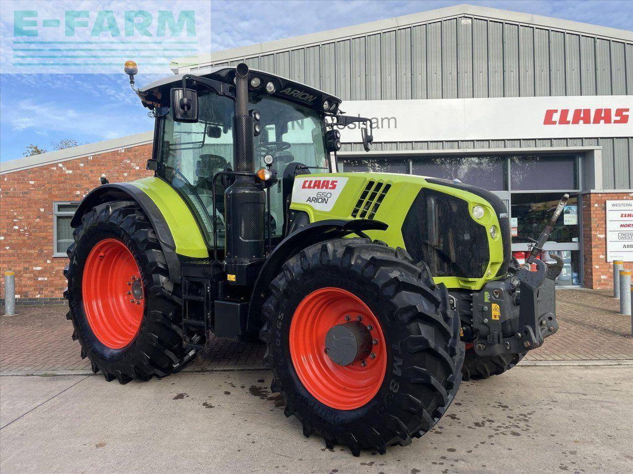 CLAAS ARION 650 CIS + CIS+ - 장궤형 트랙터 : 사진 2 CLAAS ARION 650 CIS + CIS+ - 장궤형 트랙터 : 사진 2