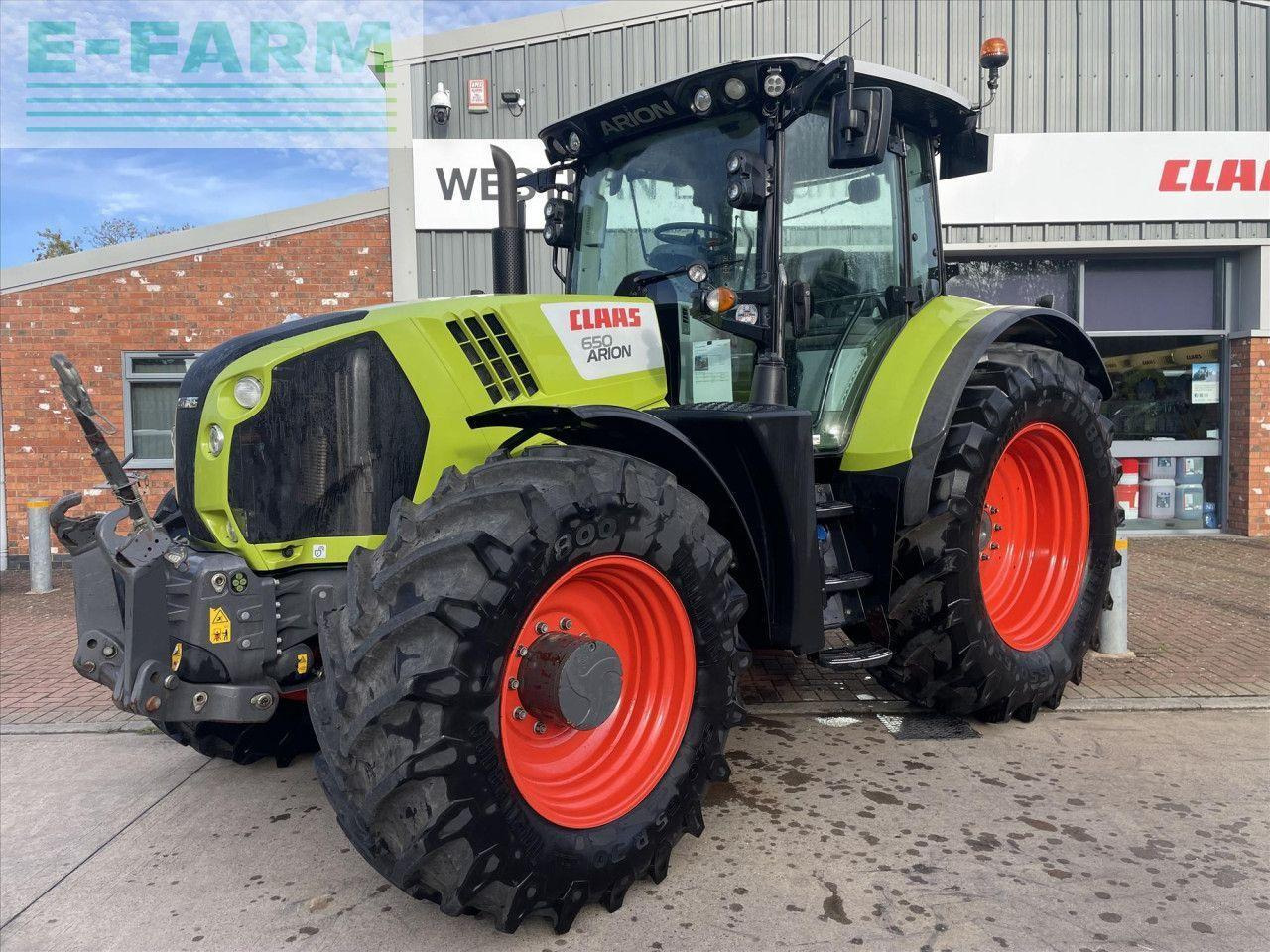 CLAAS ARION 650 CIS + CIS+ - 장궤형 트랙터 : 사진 4 CLAAS ARION 650 CIS + CIS+ - 장궤형 트랙터 : 사진 4