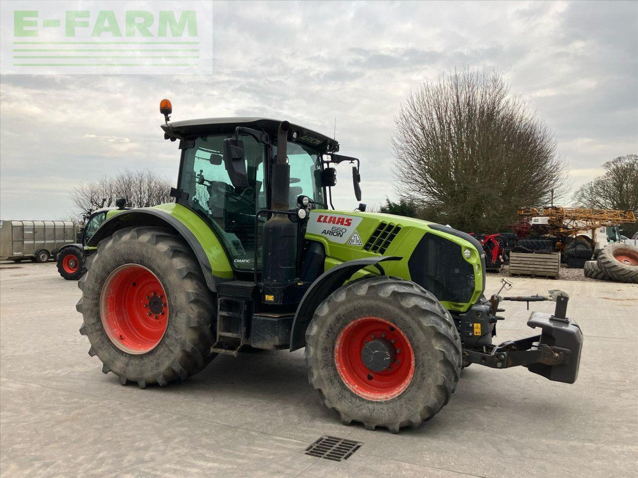 장궤형 트랙터 CLAAS ARION 660 : 사진 7