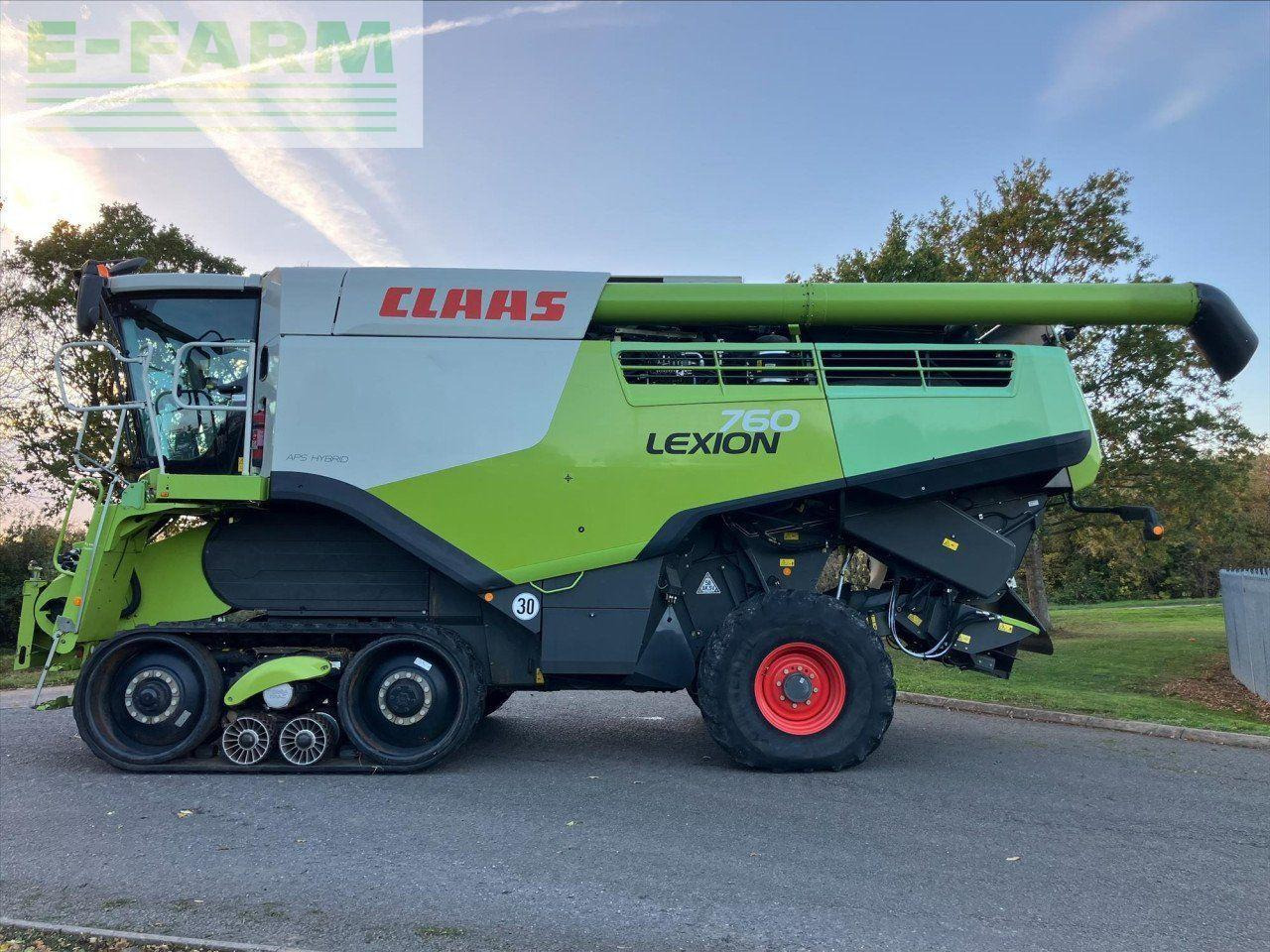 CLAAS LEXION 760TT C/W V1050 CUTTERBAR - 목초수확기 : 사진 5 CLAAS LEXION 760TT C/W V1050 CUTTERBAR - 목초수확기 : 사진 5