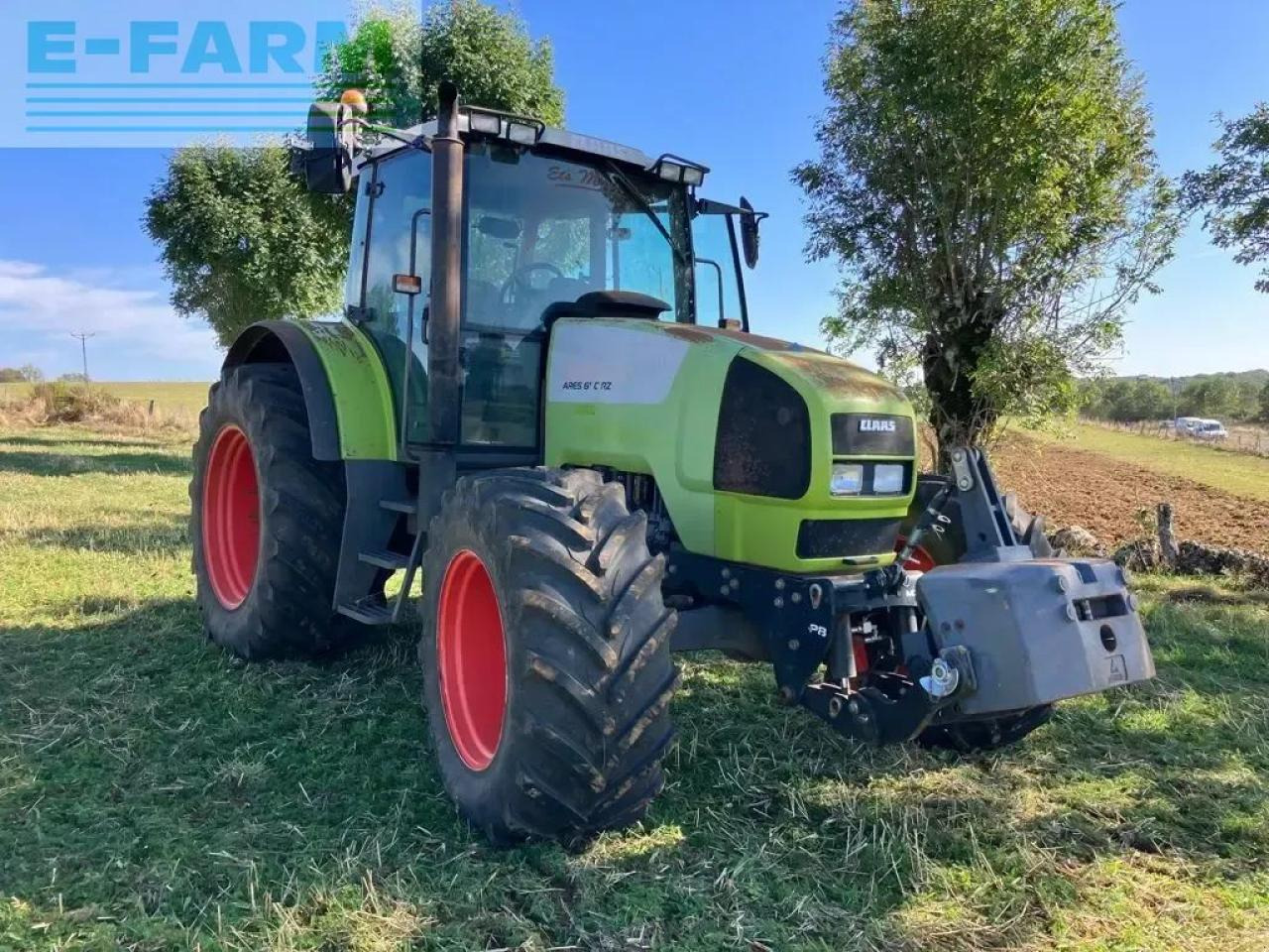 CLAAS ares 656 rz RZ - 장궤형 트랙터 : 사진 1 CLAAS ares 656 rz RZ - 장궤형 트랙터 : 사진 1