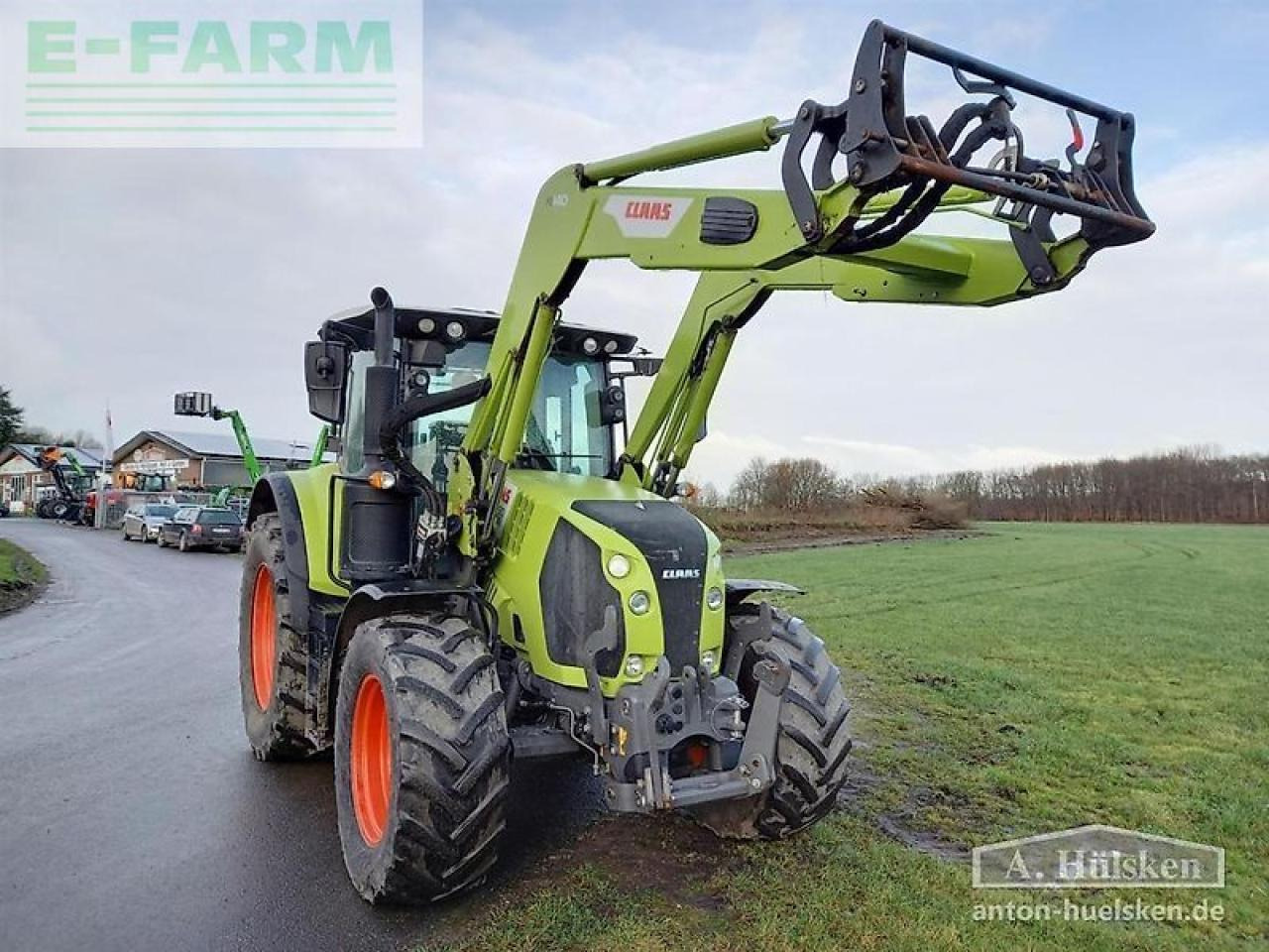 CLAAS arion 510 cis inkl. frontlader fl 140 CIS - 장궤형 트랙터 : 사진 3 CLAAS arion 510 cis inkl. frontlader fl 140 CIS - 장궤형 트랙터 : 사진 3