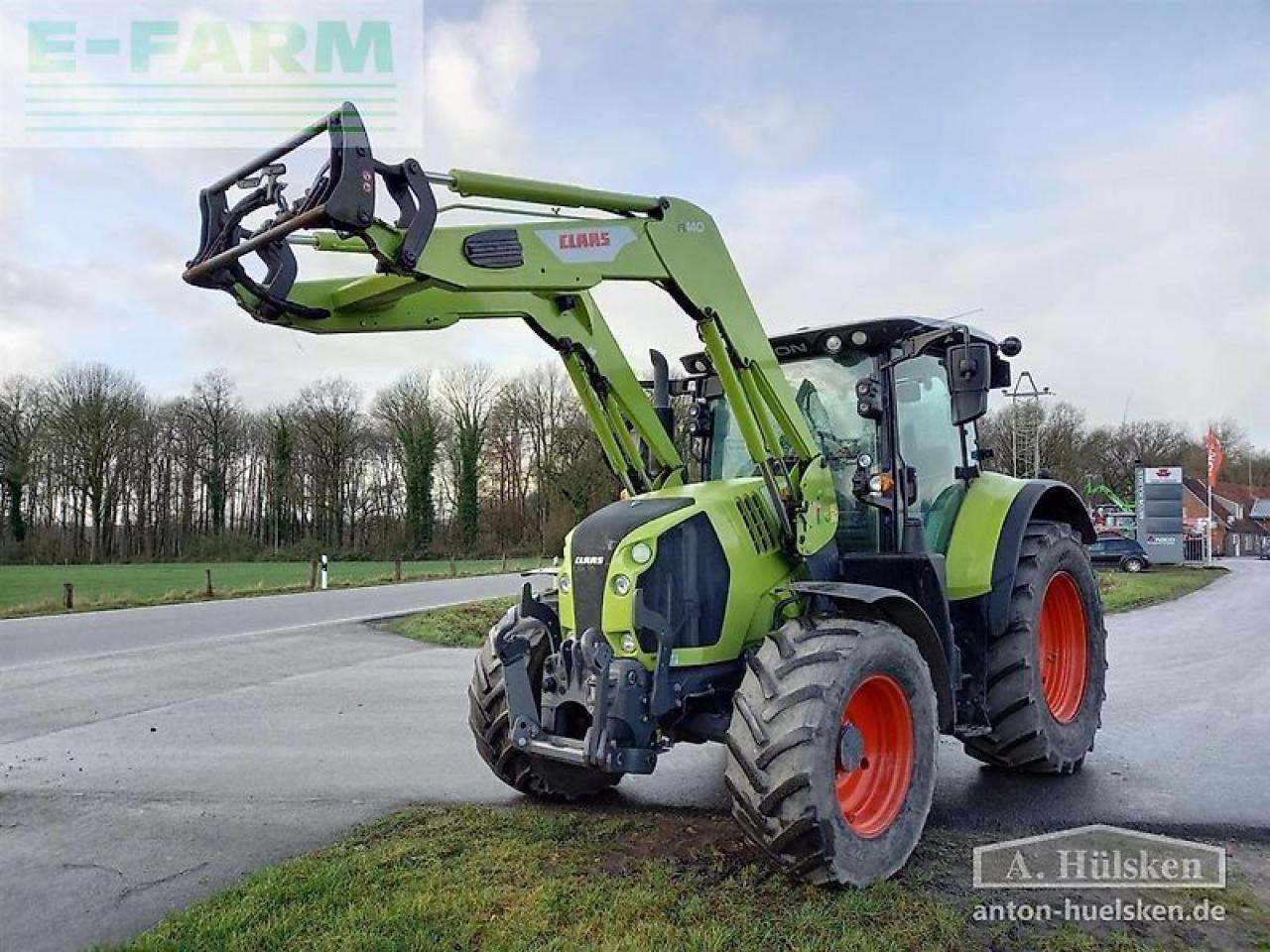 CLAAS arion 510 cis inkl. frontlader fl 140 CIS - 장궤형 트랙터 : 사진 1 CLAAS arion 510 cis inkl. frontlader fl 140 CIS - 장궤형 트랙터 : 사진 1