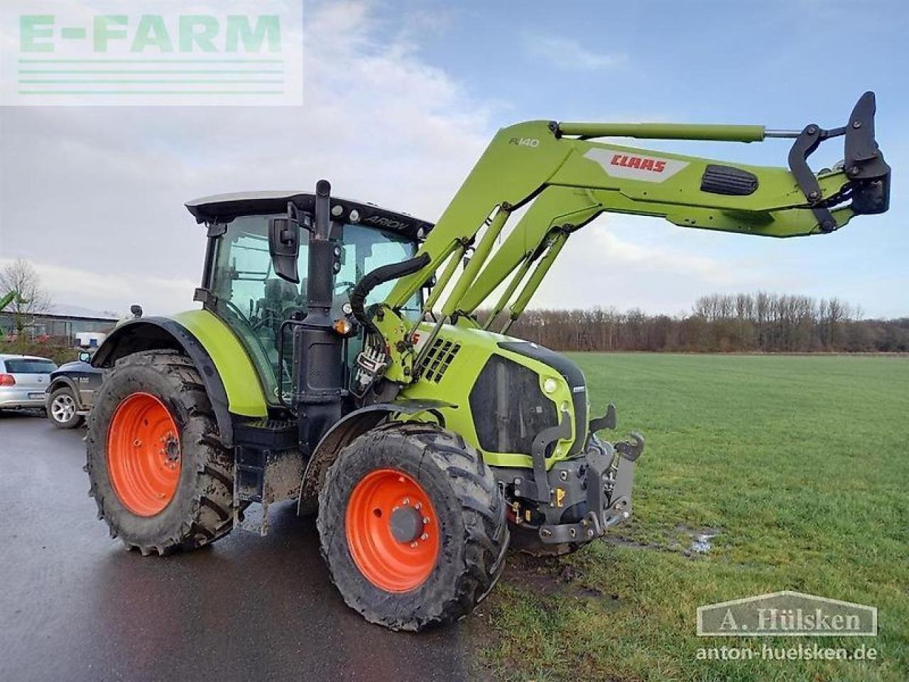 CLAAS arion 510 cis inkl. frontlader fl 140 CIS - 장궤형 트랙터 : 사진 4 CLAAS arion 510 cis inkl. frontlader fl 140 CIS - 장궤형 트랙터 : 사진 4