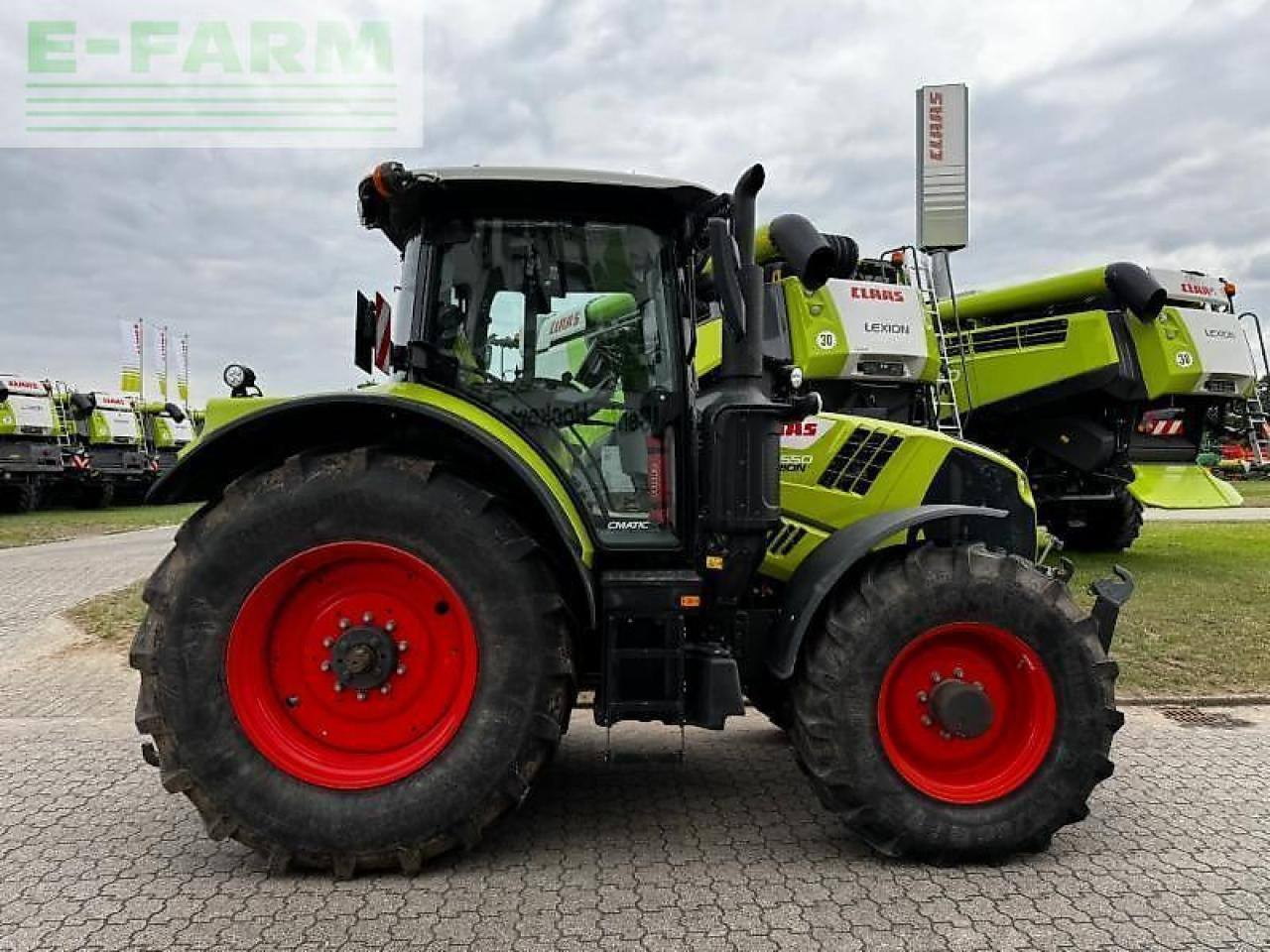 장궤형 트랙터 CLAAS arion 550 cmatic CMATIC : 사진 7