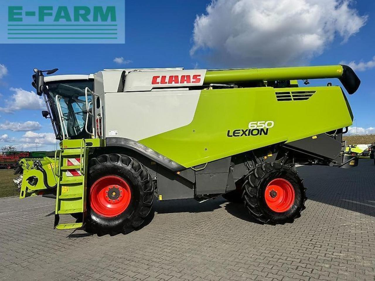 CLAAS lexion 650 - 목초수확기 : 사진 4 CLAAS lexion 650 - 목초수확기 : 사진 4