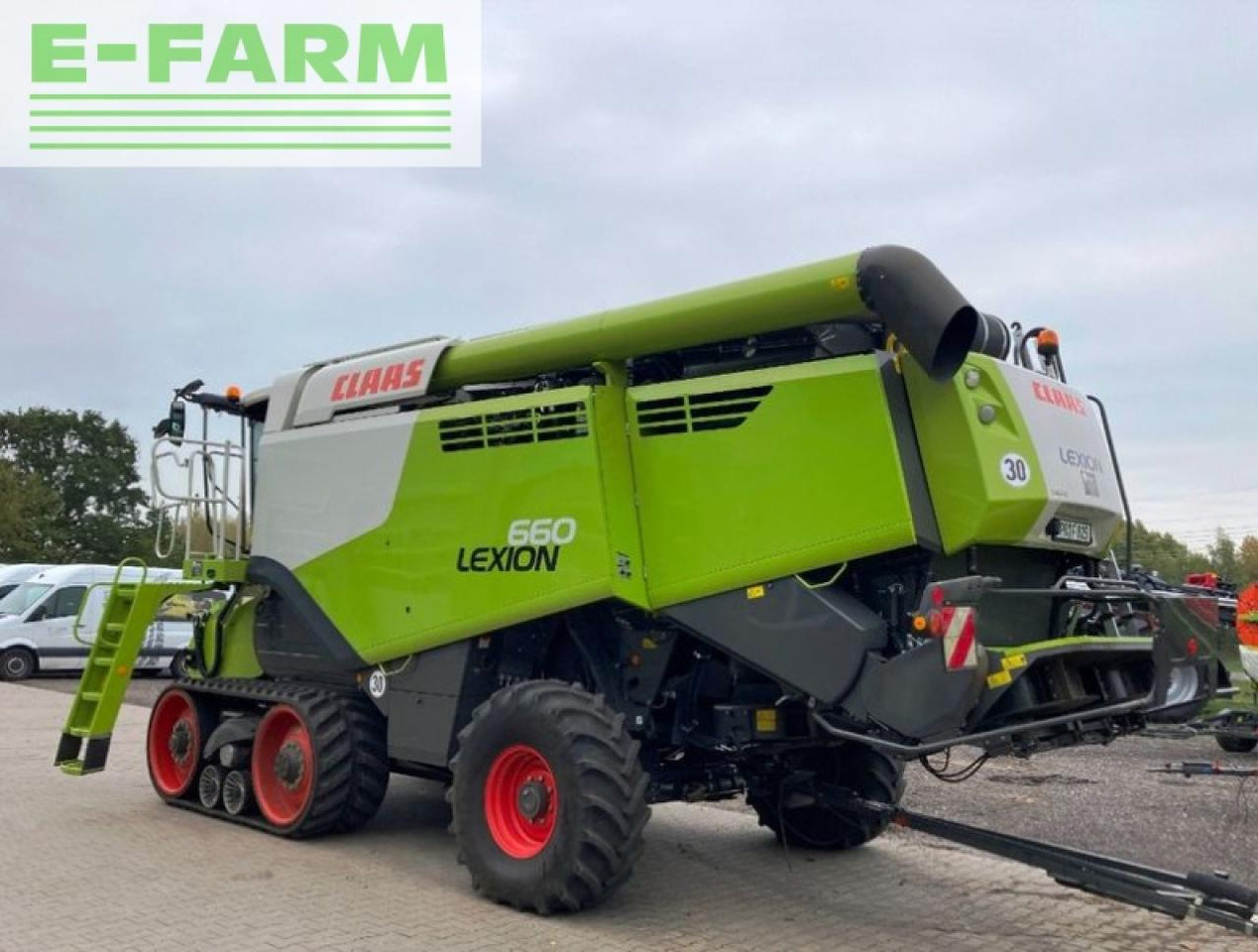 CLAAS lexion 660 tt mit vario 930 - 목초수확기 : 사진 5 CLAAS lexion 660 tt mit vario 930 - 목초수확기 : 사진 5