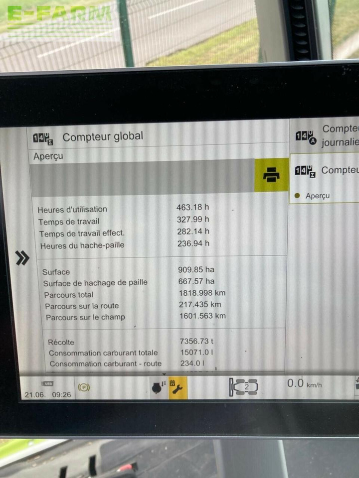 목초수확기 CLAAS lexion 6700 business : 사진 10