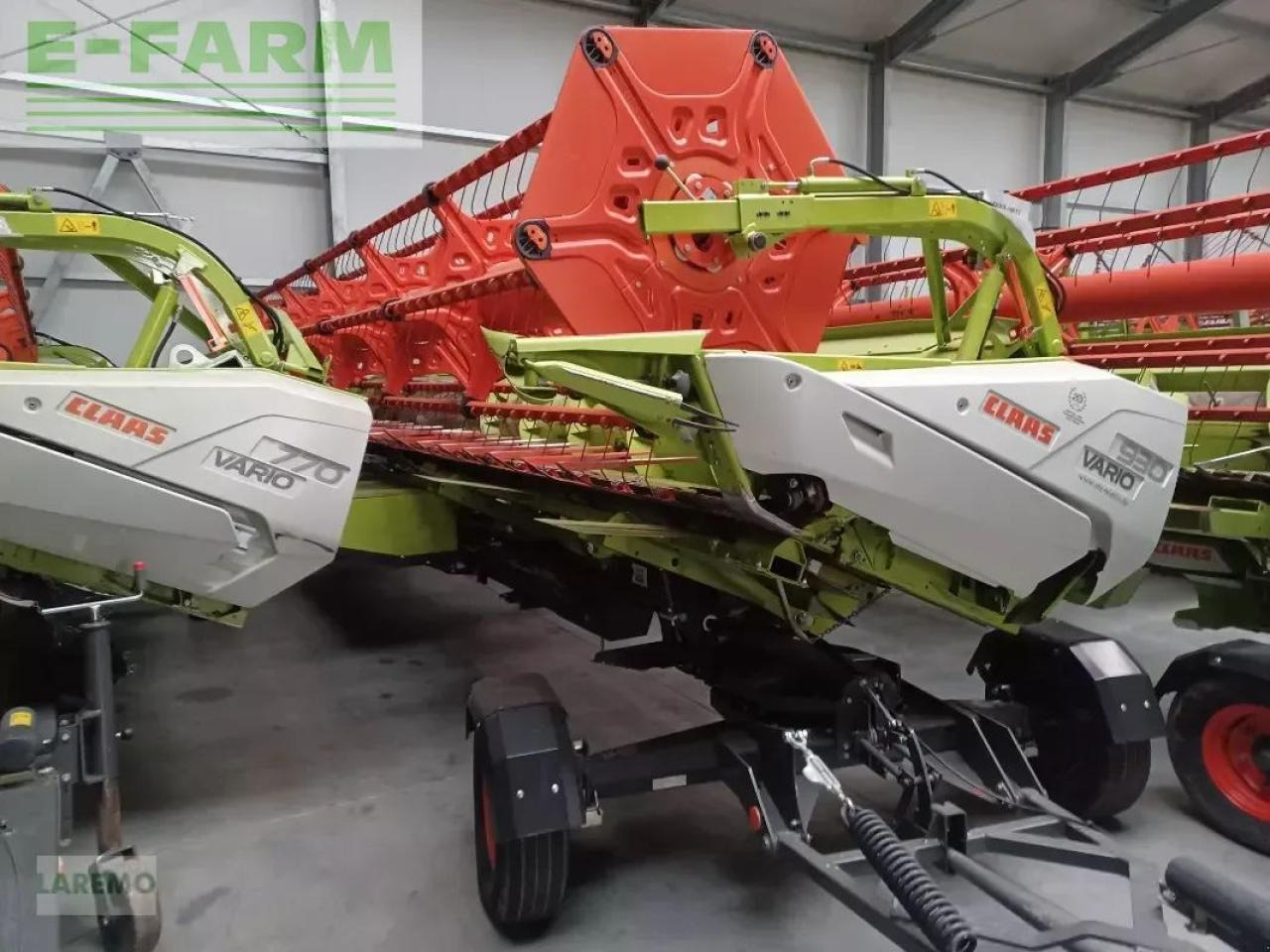 목초수확기 CLAAS lexion 6900 terratrac + vario v 930 : 사진 26