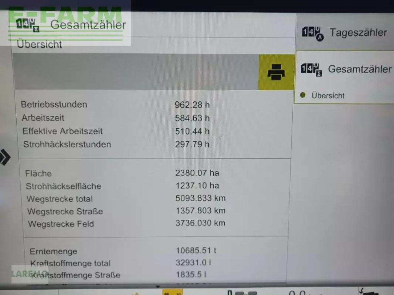 목초수확기 CLAAS lexion 6900 terratrac + vario v 930 : 사진 24