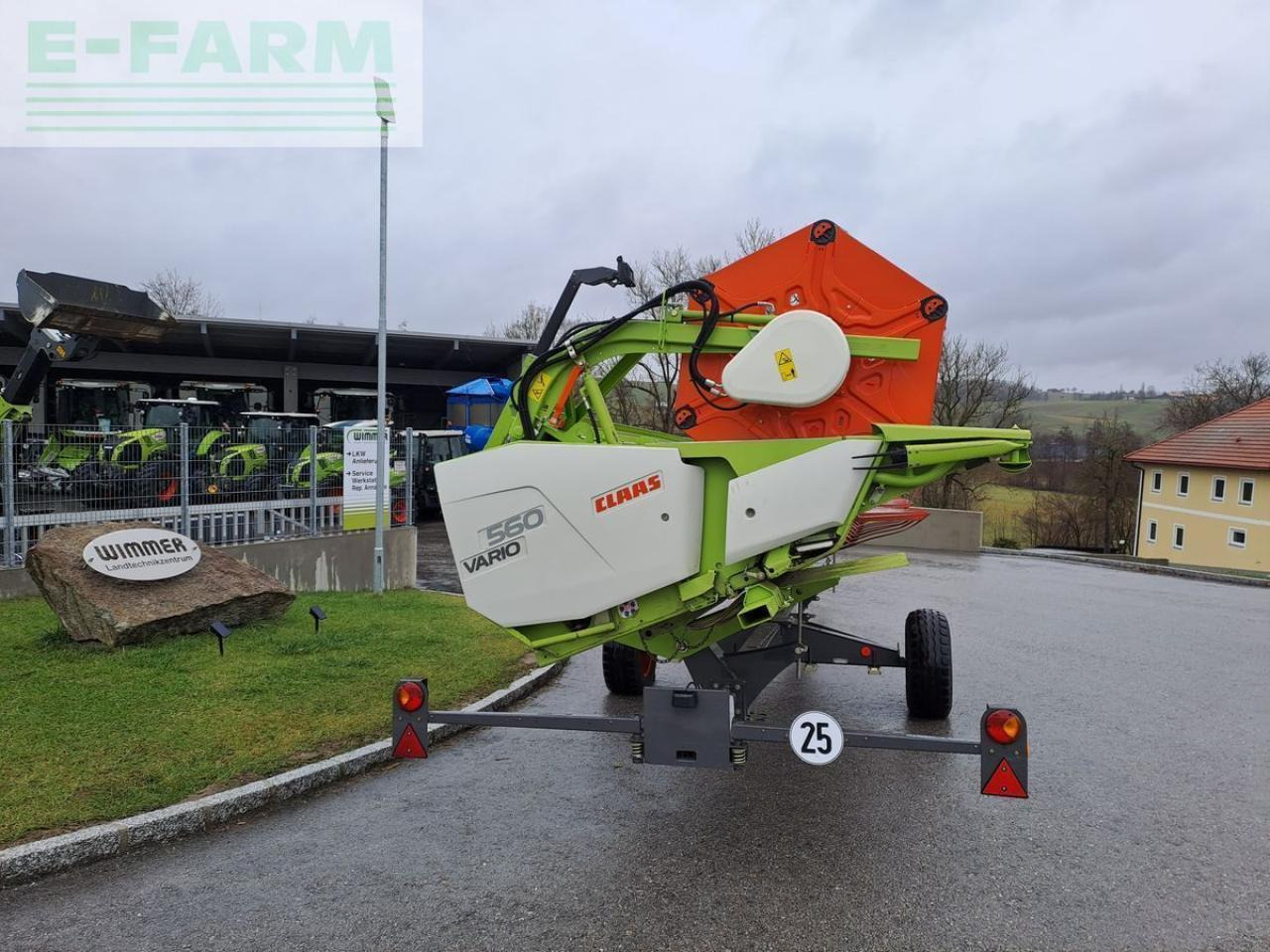 CLAAS vario 560 - schneidwerk 5,6m - 콤바인 헤더 트레일러 : 사진 5 CLAAS vario 560 - schneidwerk 5,6m - 콤바인 헤더 트레일러 : 사진 5