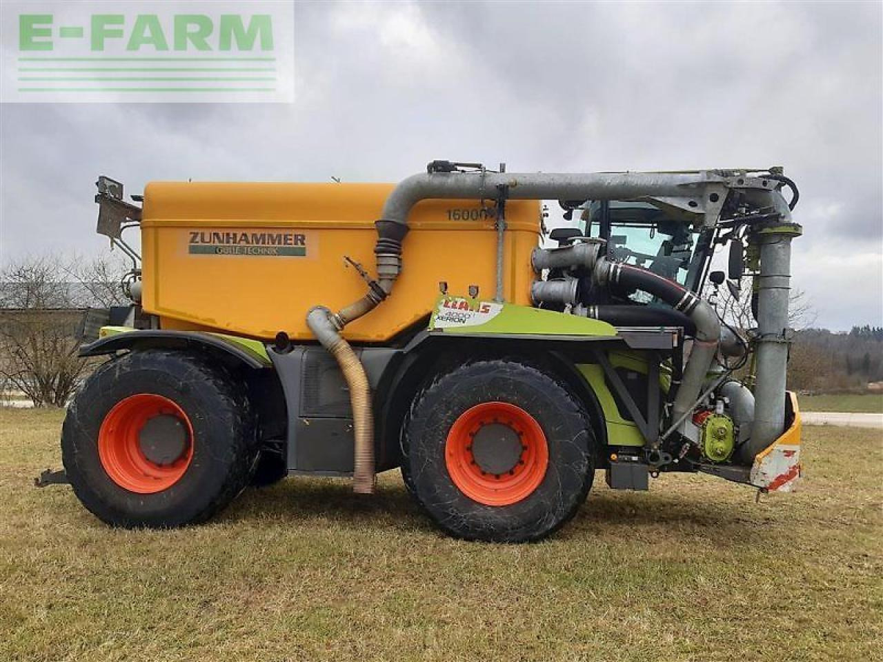 자주 동력 스프레이 CLAAS xerion 4000 saddle trac SADDLE TRAC : 사진 11