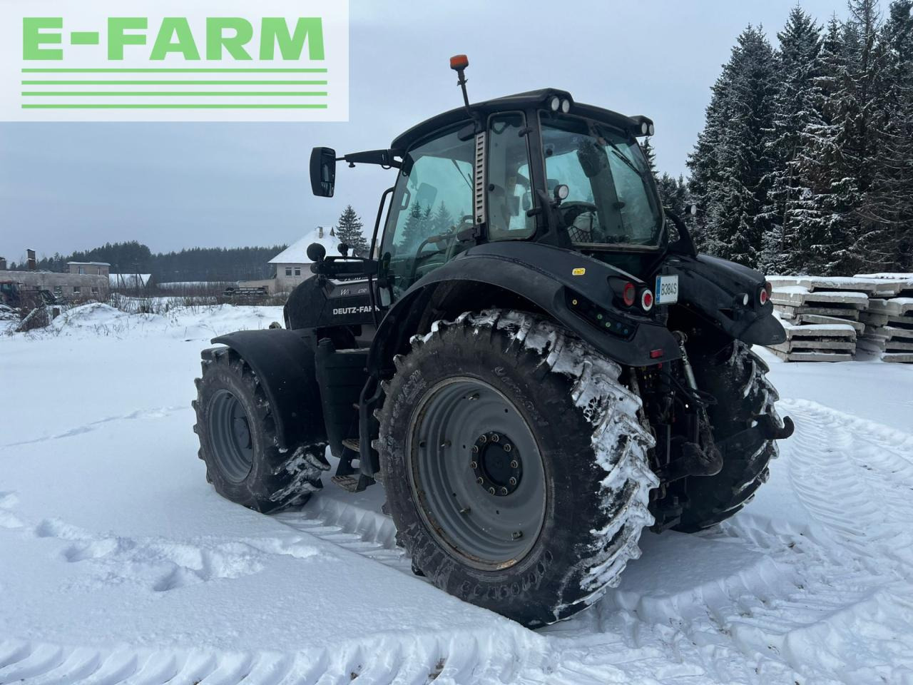 장궤형 트랙터 Deutz-Fahr 7250 TTV Agrotron Warrior : 사진 7