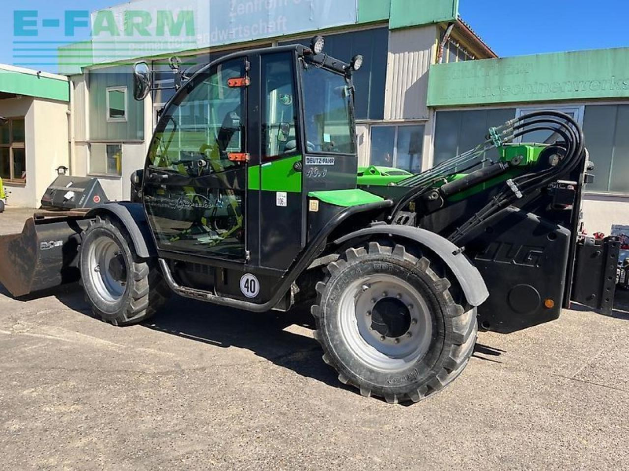 Deutz-Fahr agrovector 40.8 - 텔레스코픽 핸들러 : 사진 2 Deutz-Fahr agrovector 40.8 - 텔레스코픽 핸들러 : 사진 2