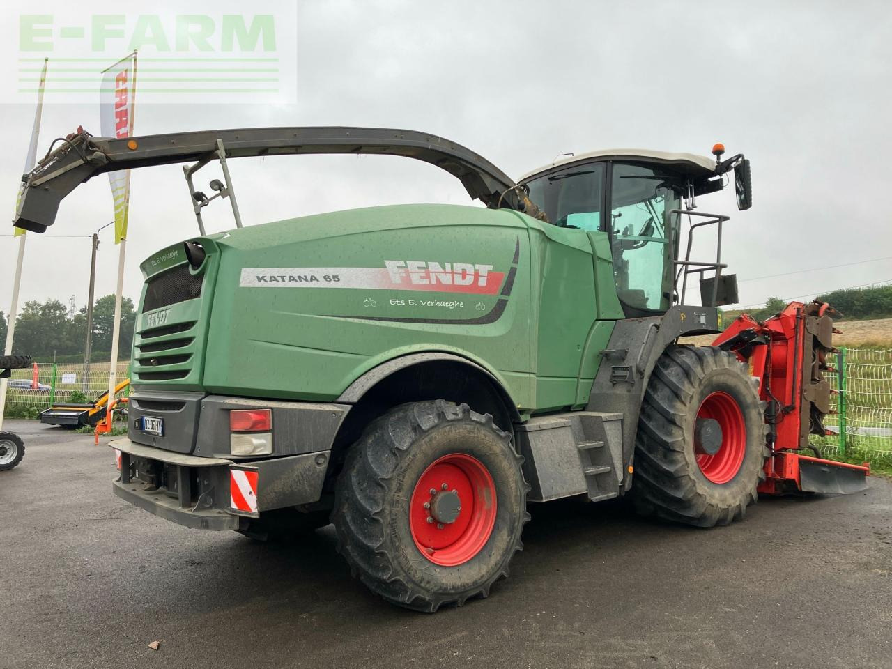 Fendt fendt katana 65+ kemper 375 - 견인식 목초수확기 : 사진 2 Fendt fendt katana 65+ kemper 375 - 견인식 목초수확기 : 사진 2