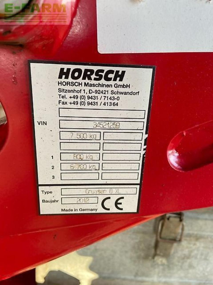 Horsch cruiser 8 xl - 로터베이터 : 사진 4 Horsch cruiser 8 xl - 로터베이터 : 사진 4