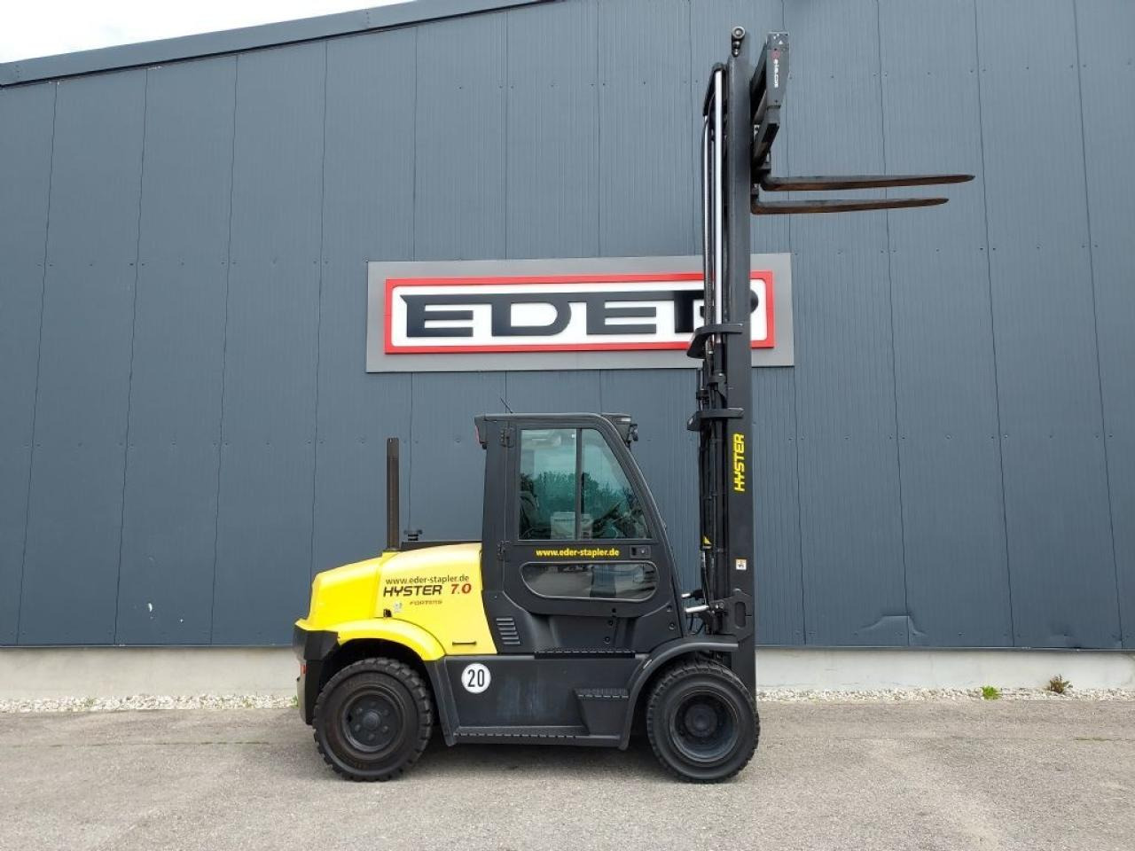 Hyster h 7.0ft - 지게차 : 사진 5 Hyster h 7.0ft - 지게차 : 사진 5