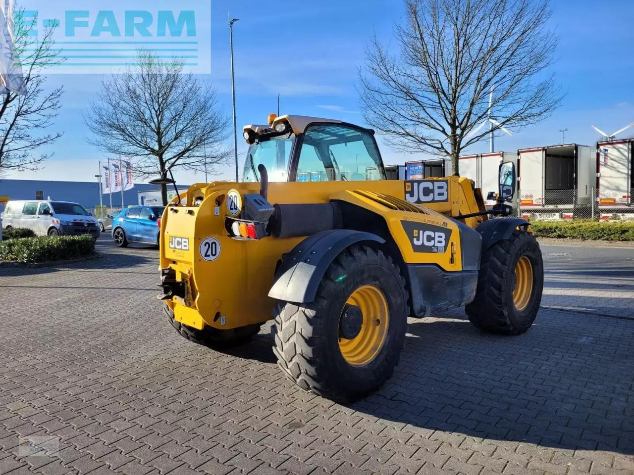 JCB 541-70 agri - 텔레스코픽 핸들러 : 사진 5 JCB 541-70 agri - 텔레스코픽 핸들러 : 사진 5