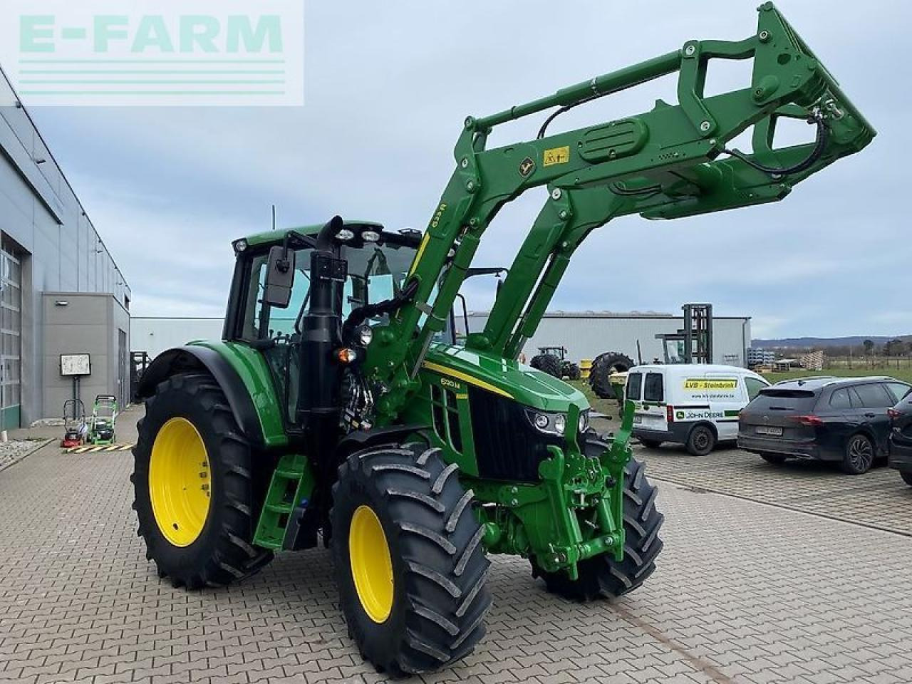 John Deere 6120m mit frontlader 623r - 장궤형 트랙터 : 사진 2 John Deere 6120m mit frontlader 623r - 장궤형 트랙터 : 사진 2