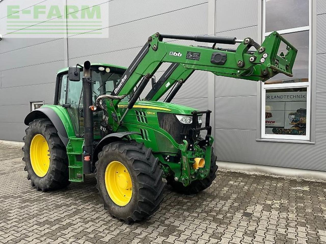 John Deere 6150 m - 장궤형 트랙터 : 사진 1 John Deere 6150 m - 장궤형 트랙터 : 사진 1