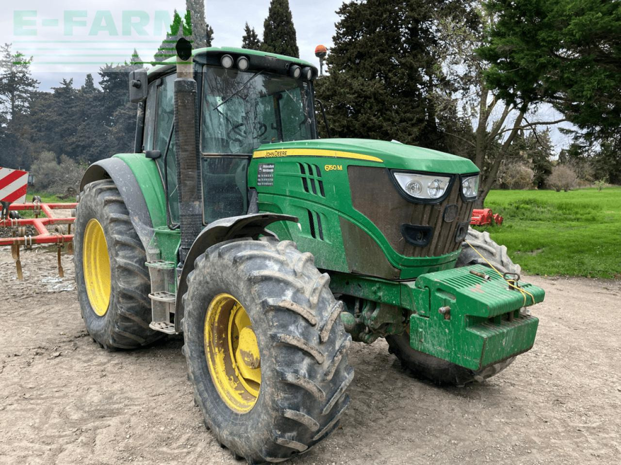 John Deere 6150 m - 장궤형 트랙터 : 사진 3 John Deere 6150 m - 장궤형 트랙터 : 사진 3