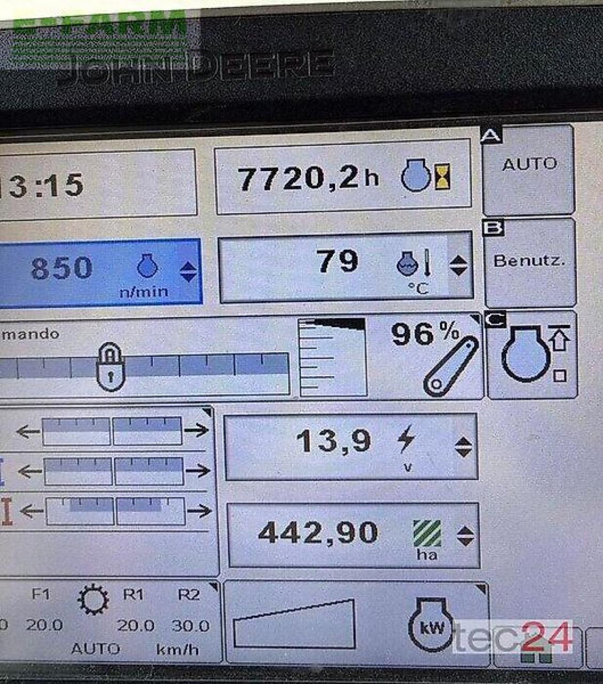 John Deere 6150 r - 장궤형 트랙터 : 사진 4 John Deere 6150 r - 장궤형 트랙터 : 사진 4