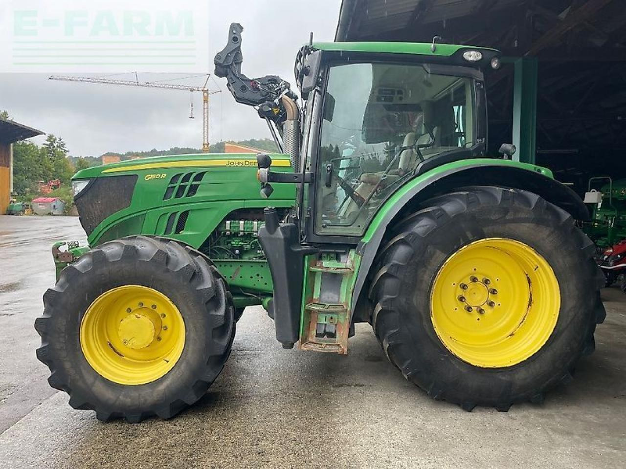 John Deere 6150r - 장궤형 트랙터 : 사진 4 John Deere 6150r - 장궤형 트랙터 : 사진 4