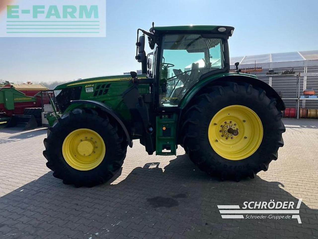 John Deere 6155 r - 장궤형 트랙터 : 사진 4 John Deere 6155 r - 장궤형 트랙터 : 사진 4