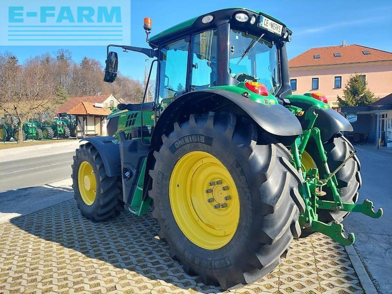 John Deere 6155m - 장궤형 트랙터 : 사진 5 John Deere 6155m - 장궤형 트랙터 : 사진 5