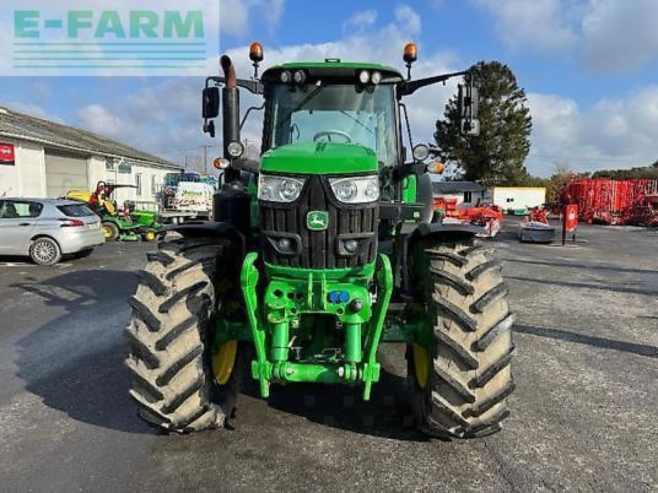John Deere 6155m - 장궤형 트랙터 : 사진 4 John Deere 6155m - 장궤형 트랙터 : 사진 4