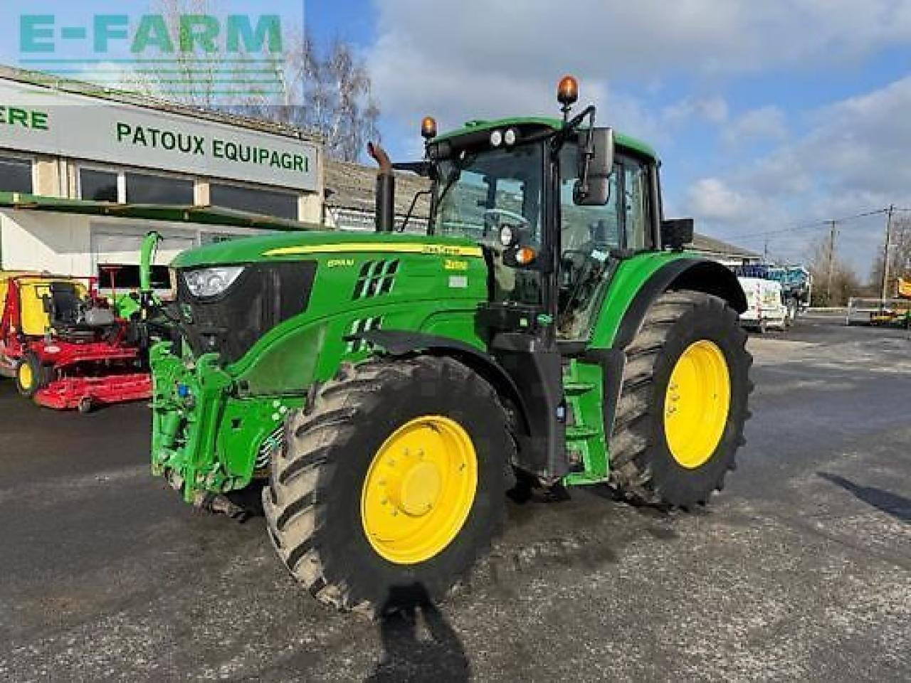 John Deere 6155m - 장궤형 트랙터 : 사진 1 John Deere 6155m - 장궤형 트랙터 : 사진 1