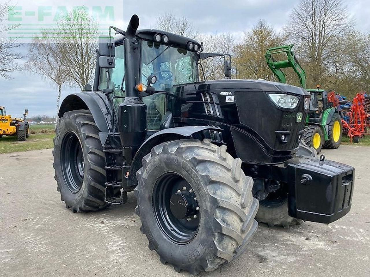 John Deere 6195m - 장궤형 트랙터 : 사진 1 John Deere 6195m - 장궤형 트랙터 : 사진 1