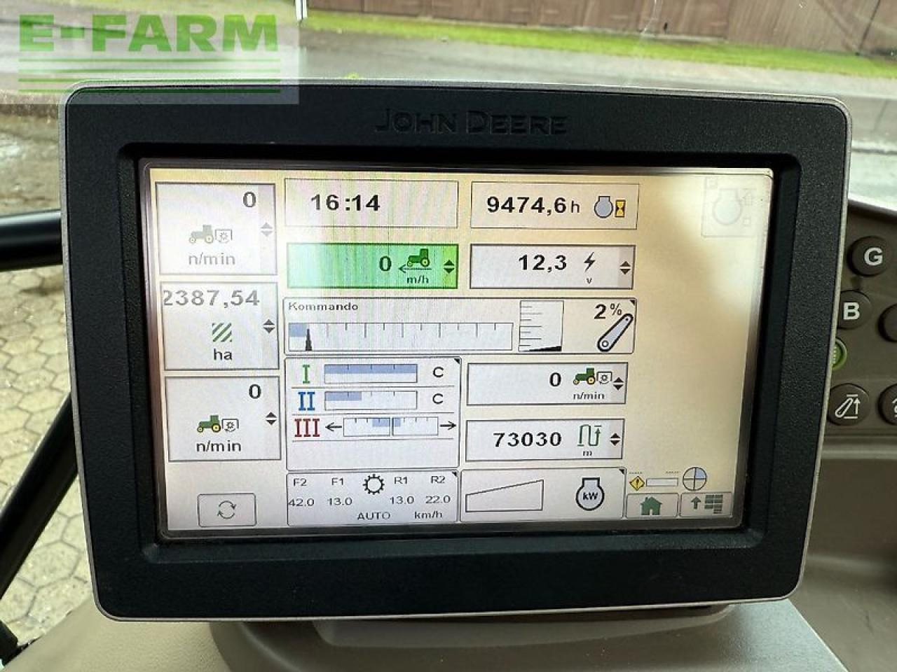 장궤형 트랙터 John Deere 6210r : 사진 22