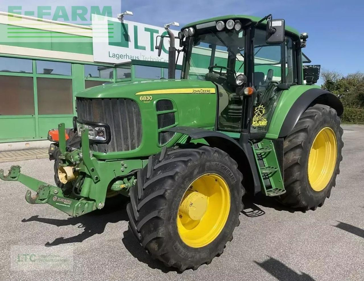 John Deere 6830 - 장궤형 트랙터 : 사진 1 John Deere 6830 - 장궤형 트랙터 : 사진 1