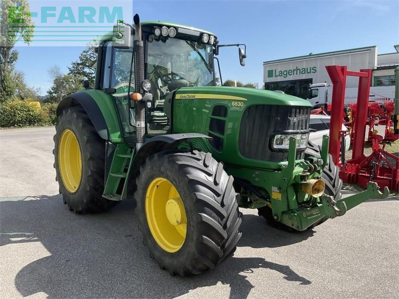 John Deere 6830 - 장궤형 트랙터 : 사진 2 John Deere 6830 - 장궤형 트랙터 : 사진 2
