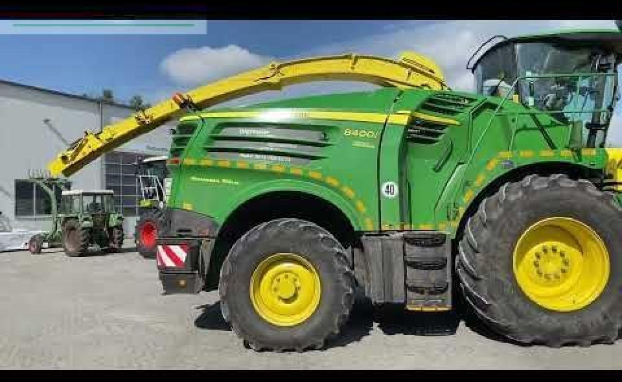 견인식 목초수확기 John Deere 8400i stalkbuster : 사진 21