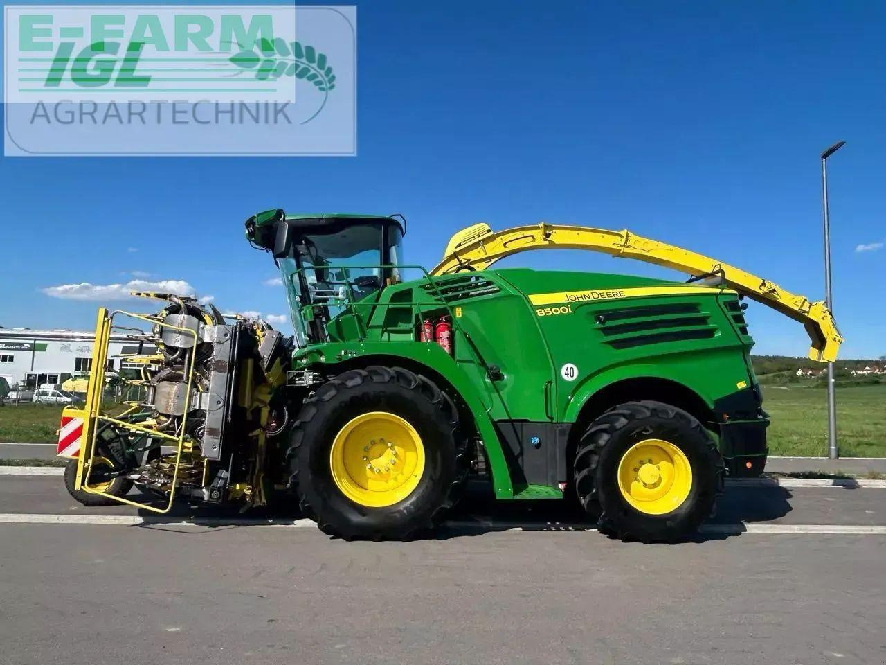 John Deere 8500i - 견인식 목초수확기 : 사진 1 John Deere 8500i - 견인식 목초수확기 : 사진 1