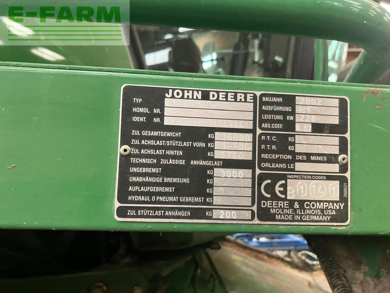 목초수확기 John Deere 9660 WTS : 사진 6