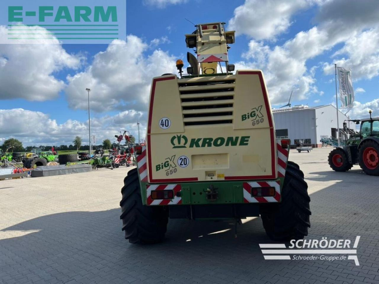 Krone big x 650 - 견인식 목초수확기 : 사진 4 Krone big x 650 - 견인식 목초수확기 : 사진 4