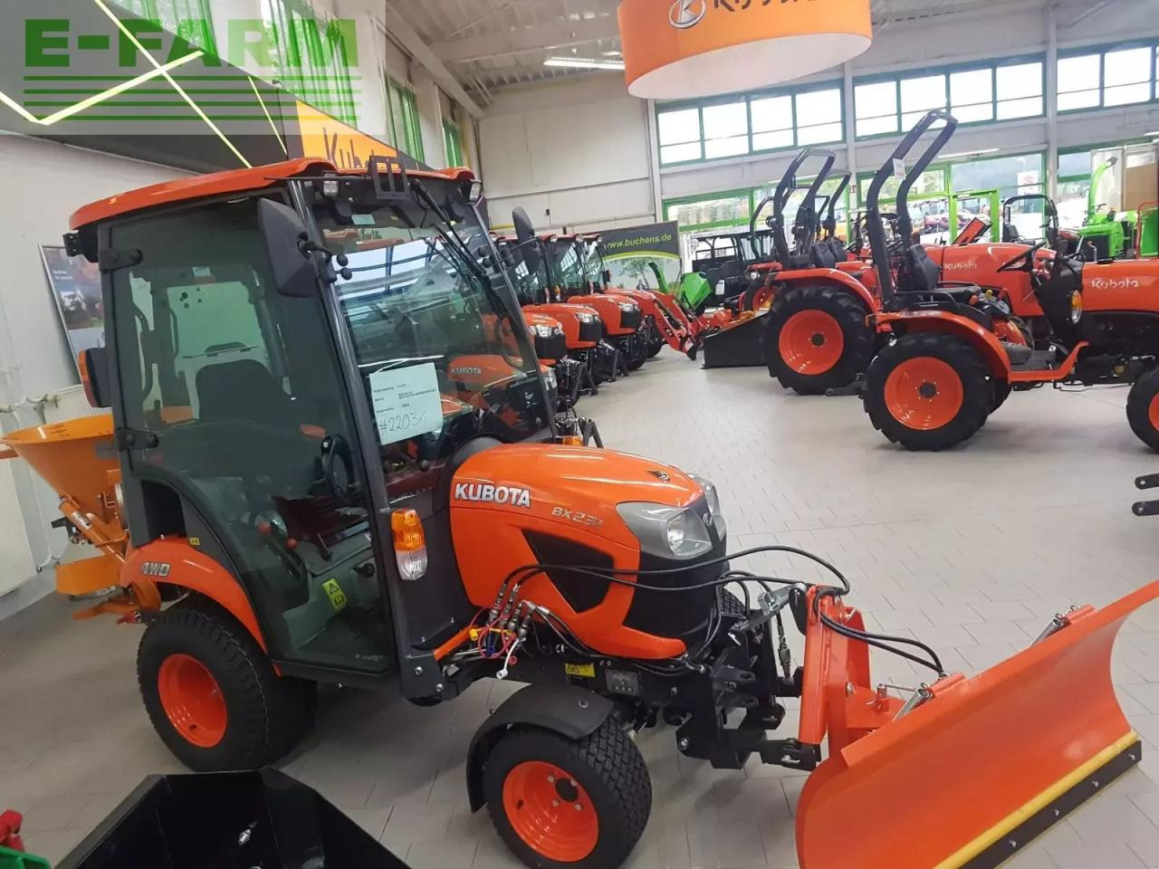 Kubota bx231 winterdienstpaket - 장궤형 트랙터 : 사진 3 Kubota bx231 winterdienstpaket - 장궤형 트랙터 : 사진 3