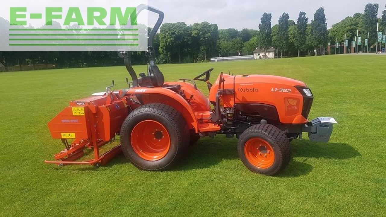 장궤형 트랙터 Kubota l1-382 hydrostat -turf bereifung : 사진 6